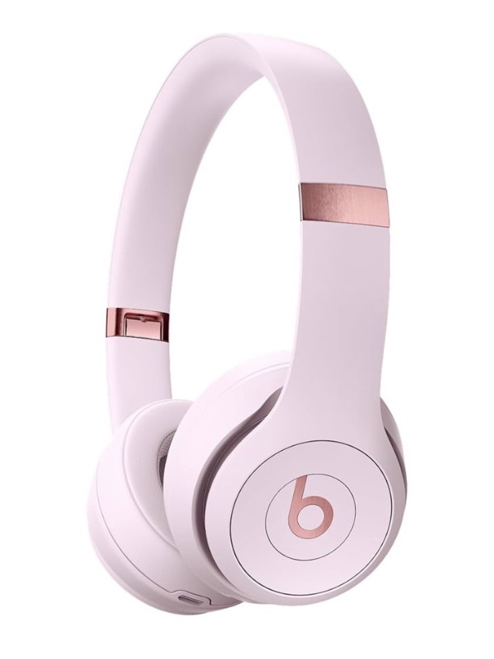 Beats by Dre Over-Ear Headphones in Soft Pink with Rose Gold Accents